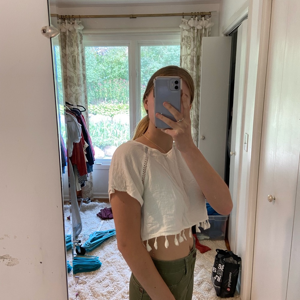 Favlux cropped shirt